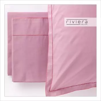 Комплект белья для двуспальной кровати в Мило Мадаполаме Riviera, лиловый, двуспальный