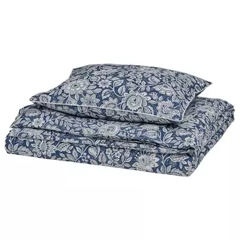 Комплект белья Ikea Glesstarr Sheet and pillowcase with elastic band, 150x200/50x60 см
