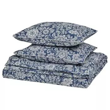 Комплект белья Ikea Glesstarr Sheet and pillowcase with elastic band, 240x220/50x60 см