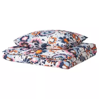Комплект белья Ikea Honsgullort Fitted Sheet and Pillowcase, 150х200/50х60 см