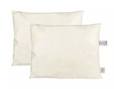 Комплект beties из 2 моющихся пуховых подушек «Publik» размером примерно 40x50 см.