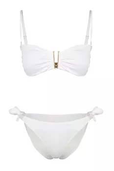 Комплект бикини - экрю - однотонный Trendyol, экрю