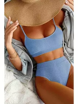 Комплект бикини Angelsin Bikini, светло-синий