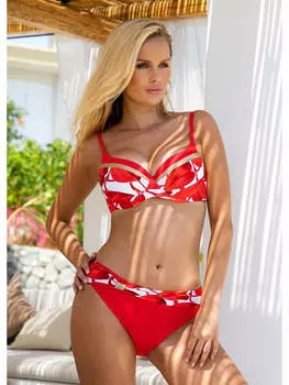 Комплект бикини Aquarilla, красный
