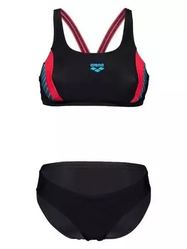 Комплект бикини Arena Bikini Threefold, черный