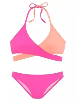 Комплект бикини Bench, цвет pink-orange