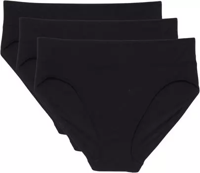 Комплект бикини Bliss Flex (3 шт.) Natori, цвет Black/Black/Black