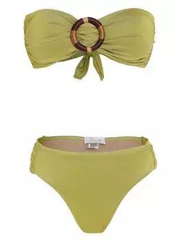 Комплект бикини Брижит Мила Brigitte, зеленый