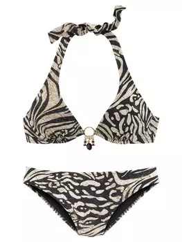 Комплект бикини Bruno Banani, цвет braun-bedruckt