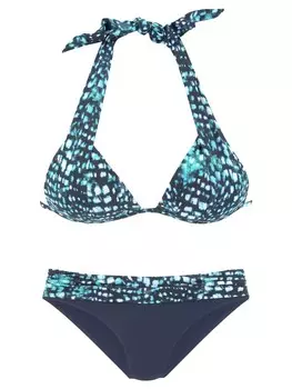 Комплект бикини Bruno Banani, цвет marine-bedruckt
