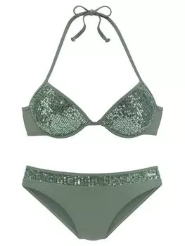 Комплект бикини Bruno Banani, цвет smaragd