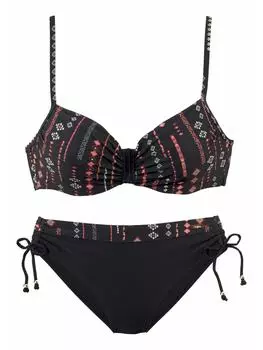 Комплект бикини Buffalo, цвет schwarz/bedruckt