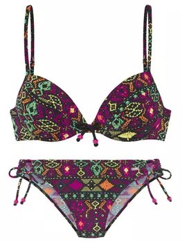 Комплект бикини Buffalo, цвет schwarz bedruckt