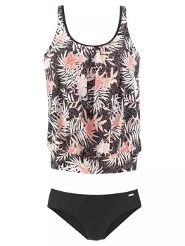 Комплект бикини Buffalo Oversize Tankini, цвет braun-apricot