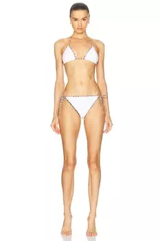 Комплект бикини Burberry, белый