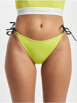 Комплект бикини Calvin Klein, цвет acid lime