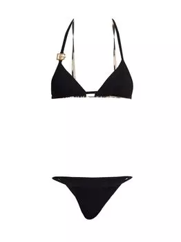 Комплект бикини Core с треугольными чашечками DOLCE&GABBANA, неро