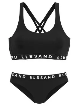 Комплект бикини ELBSAND, черный