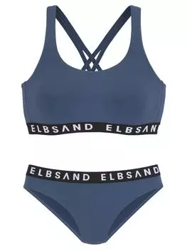 Комплект бикини ELBSAND, цвет rauchblau