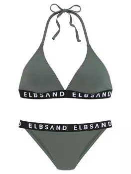 Комплект бикини ELBSAND, оливковый