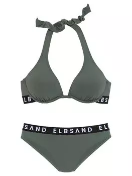 Комплект бикини ELBSAND, оливковый