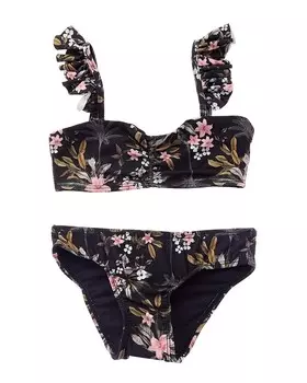 Комплект бикини Flutter из 2 предметов PilyQ, черный