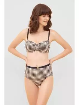 Комплект бикини Fraud, черный/белый