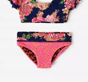 Комплект бикини Girls Bonnie цвета пион Maaji