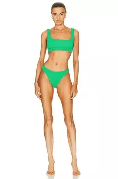 Комплект бикини Hunza G Xandra, цвет Emerald