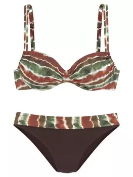 Комплект бикини JETTE, цвет braun-oliv