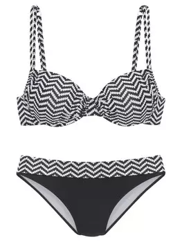 Комплект бикини JETTE, цвет schwarz-wei