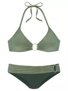 Комплект бикини JETTE, оливковый