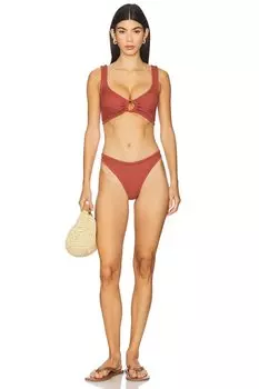 Комплект бикини Julia Hunza G, metallic rosewood