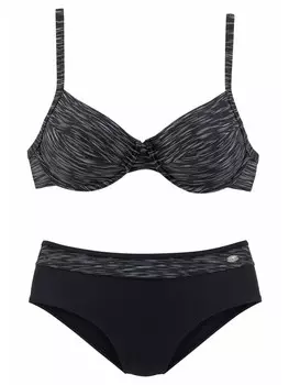 Комплект бикини Kangaroos, цвет schwarz-bedruckt