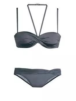 Комплект бикини LASCANA, антрацит