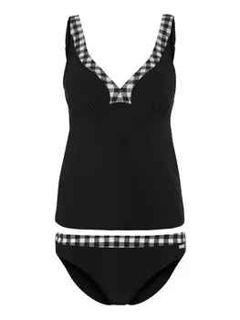 Комплект бикини LASCANA Bgel Tankini, цвет schwarz-wei