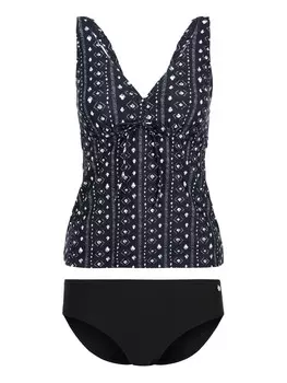 Комплект бикини LASCANA Bgel Tankini, цвет schwarz-creme