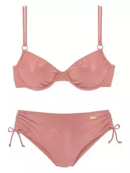 Комплект бикини LASCANA, цвет altrosa
