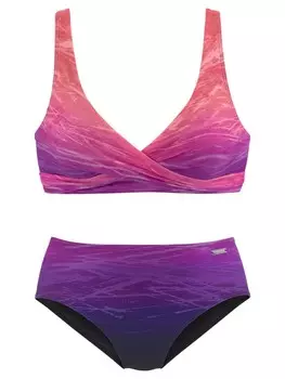 Комплект бикини LASCANA, цвет marine-pink