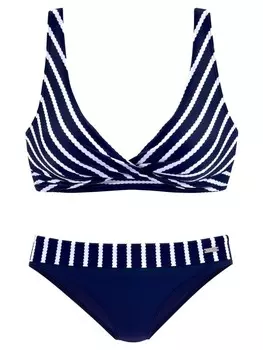 Комплект бикини LASCANA, цвет marine-wei