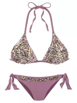 Комплект бикини LASCANA, цвет rosenholz