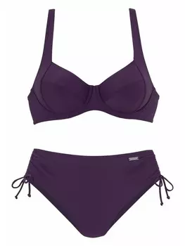 Комплект бикини LASCANA, фиолетовый