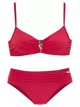 Комплект бикини LASCANA, красный