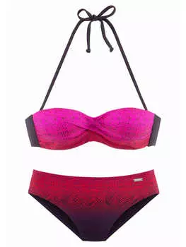 Комплект бикини LASCANA, красный