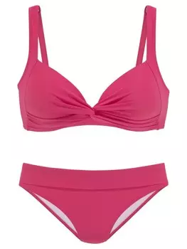 Комплект бикини LASCANA, красный