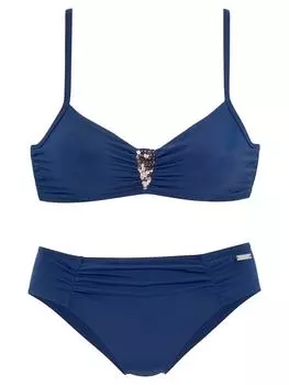 Комплект бикини LASCANA, морской