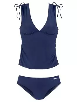 Комплект бикини LASCANA, темно-синий