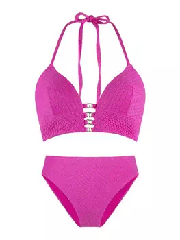 Комплект бикини Linga Dore padded bikiniset Triangle, розовый