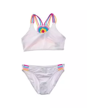 Комплект бикини Little Peixoto Mona, белый