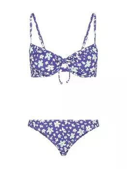 Комплект бикини LSCN BY LASCANA, цвет violett bedruckt